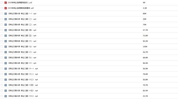 2015钟君申论名师模块班81讲高清视频 +小黄本教程【全三天视频】